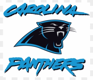 Carolina Panthers Iron Ons - Transparent Carolina Panthers Logo Clipart