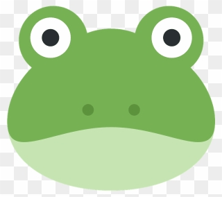 Frosch Clipart - Frog Emoji Twitter - Png Download