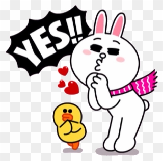 Cony And Brown Yes Clipart