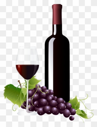 Boisson, Tube Png Vin Rouge, Raisin - Vin Png Clipart