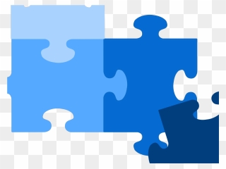 Blue Puzzle Piece Clipart - Png Download