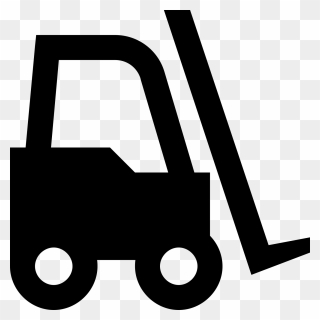 Fork Truck Icon Clipart