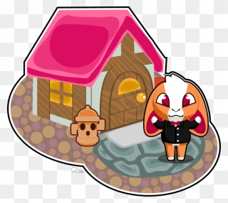 Welcom To My House - Animal Crossing House Icon Clipart