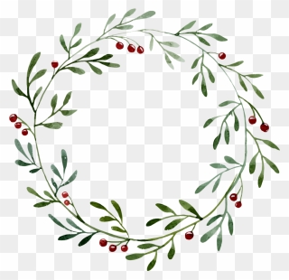Christmas Wreath Cross Stitch Pattern Clipart