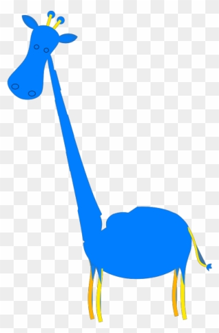 Blue Giraffe Png Icons - Giraffe Clipart