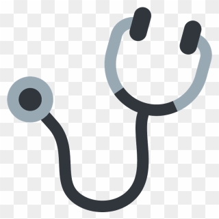 Stethoscope Emoji Clipart - Transparent Stethoscope Emoji - Png Download