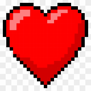 6 Pixel Heart - Pixel Art Heart Png Clipart
