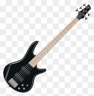 Bass Guitar Ibanez String Instruments Musical Instruments - Black Musicman Stingray 5 Clipart