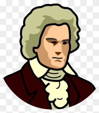Ludwig Van Beethoven Icon Clipart