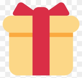 Cadeau Clipart - Emoticone Cadeau - Png Download