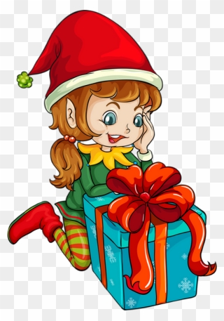 Personnage De Noël & Cadeau - Christmas Elf Png Gif Clipart
