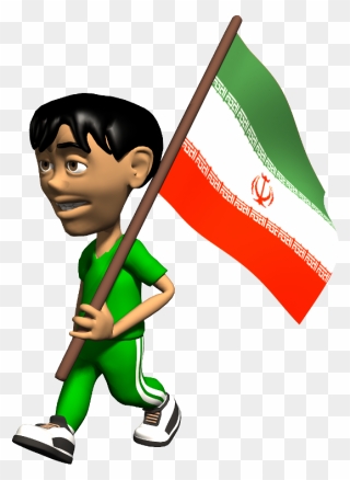Iran Flag Image From Www - Republic Day Gif Transparent Clipart