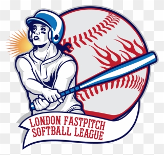 London Fastpitch Softball League Gets Off To A Flying - Softball Girl Clipart