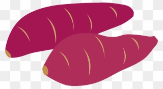 Sweet Potato Vegetable Clipart - 紅 はるか イラスト - Png Download