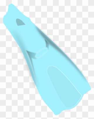 Transparent Swimming Fins Clipart