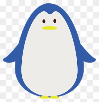 Penguin Bird Clipart - 動物 イラスト 可愛い ペンギン 無料 - Png Download