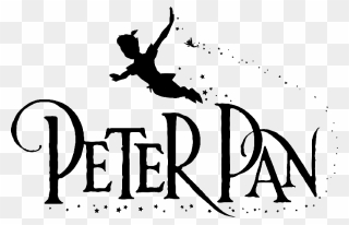 Peter And Wendy Peter Pan Tinker Bell Clip Art Captain - Silhouette - Png Download
