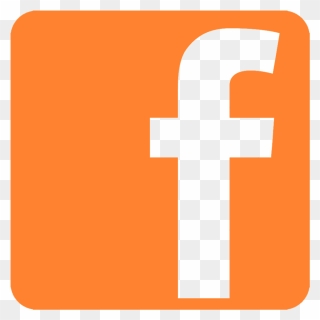 Energy Fb Icon - Facebook Icon Png Orange Clipart