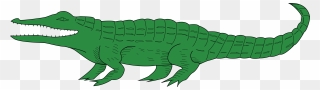 Collection Of Crocodile - Jamaica Coat Of Arms Crocodile Clipart