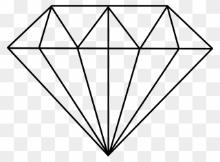 Geometry Diamond Shape Drawing - Diamond Shape Clipart