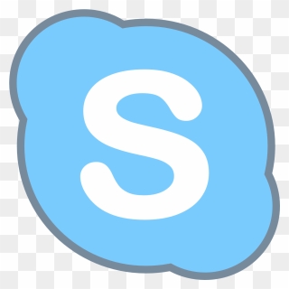 Skype Logo, Skype Icon Download Icons - Sad Smiley Clipart