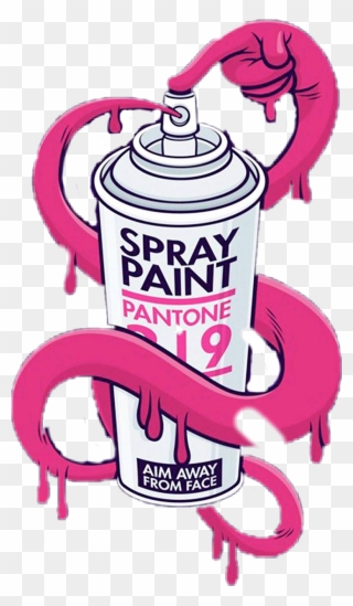 Transparent Spray Can Clip Art - Graffiti - Png Download