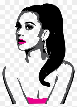 Whisper Clipart Spy Woman - Cartoon Katy Perry Drawing - Png Download