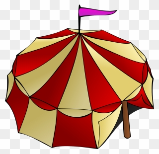 Transparent Tents Clipart - Circus Tent Clip Art - Png Download