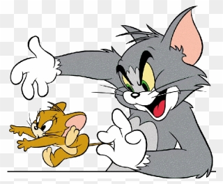 Tom And Jerry Clip Art Free - Tom Et Jerry Fight - Png Download