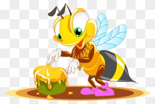 Bee - Funny Bee Clipart