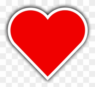 Lasso Clipart Heart - Coração Vermelho Png Transparent Png