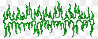 Green Flames Png, Picture - Transparent Green Flames Png Clipart