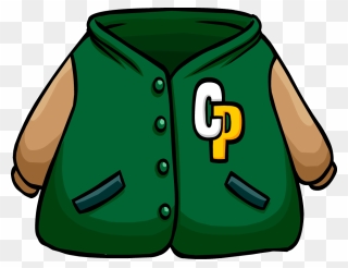 Collection Of Letterman - Club Penguin Jacket Clipart