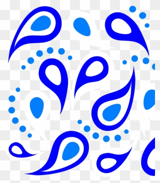 Simple Paisley Pattern Clipart
