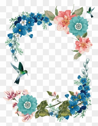 Floral Design Flower Icon - High Resolution Floral Border Clipart