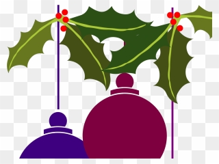 Christmas Tree Balls Clipart - Png Download