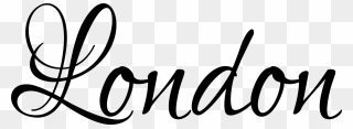 London Clipart Word - London Word Png Transparent Png