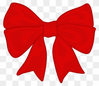 Christmas Bow Clipart - Png Download