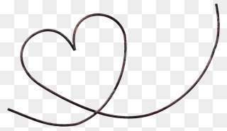 Kalp Resmi - Çizgi Kalp Png Clipart