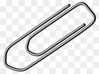Office Clipart Free Paperclip - Paper Clip Clipart - Png Download