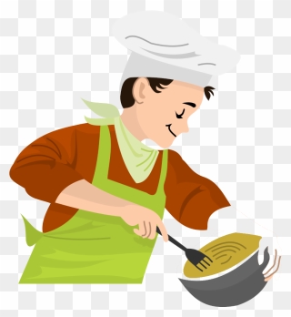 Chef Clip Art Oil Transprent Png Free - Cooking Cartoon Png Transparent Png