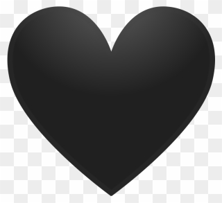 Black Heart Clipart Png Clipart Stock Black Heart Icon - Heart Flat Icon Png Transparent Png