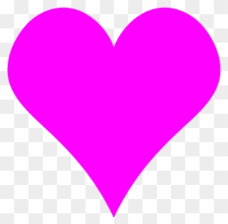Pink Heart Shape Clipart - Heart Shape Png Vector Transparent Png