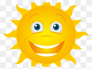 Smiling Sunshine Clipart - Smiling Sun Png Transparent Png