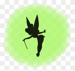 Tinker Bell Peter Pan Silhouette Art - Tinkerbell Faith Trust And Pixie Dust Svg Clipart
