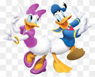 And Daisy Transparent Png - Donald And Daisy Duck Clipart