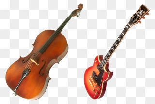 Photo Violin Guitar Bow Image Pixabay - Jazz Instruments Clipart