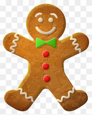Gingerbread Man Png Transparent Clipart
