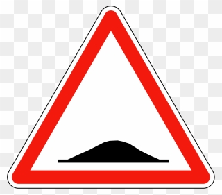 Two Way Traffic Ahead Sign Clipart