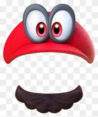 Mario Mustache Png - Super Mario Odyssey Png Clipart
